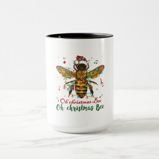 Oh kerstbije Oh kerstbijen licht Mok (Midden)