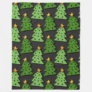 Oh Kerstboom 60x80 Fleece Deken