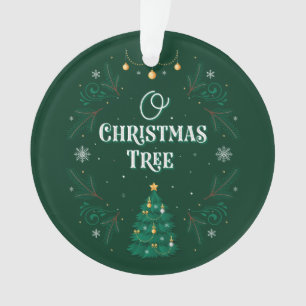 Oh kerstboom Acrylversiering Ornament