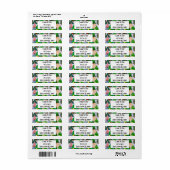 Oh kerstboom! etiket (Full Sheet)