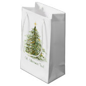 Oh, kerstboom klein cadeauzakje (Achterkant Gekanteld)