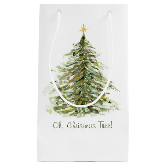 Oh, kerstboom klein cadeauzakje (Voorkant)