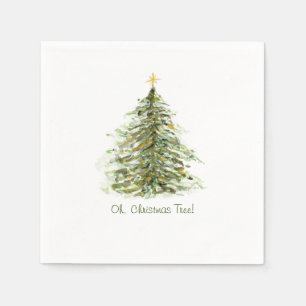 Oh, kerstboom servet