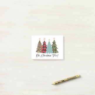 Oh, kerstboom! Vrolijk kerstfeest Post-it® Notes
