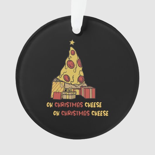 Oh kerstkaas ornament (voorkant)