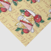 Oh Kerstthee! Tissuepapier (Detail)
