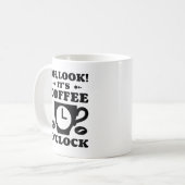 Oh kijk! Coffee O'Clock Koffiemok (Voorkant links)
