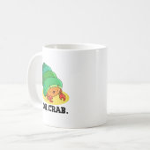 Oh krab grappige krab zin woordspeling koffiemok (Voorkant links)