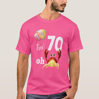 Oh krap ik ben 70 jaar oud 70ste verjaardag Humor T-shirt