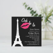 Oh ! La de La ! Invitation d'anniversaire (Debout devant)