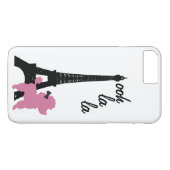 Oh la! Fifi iPhone Case (Achterkant (Horizontaal))