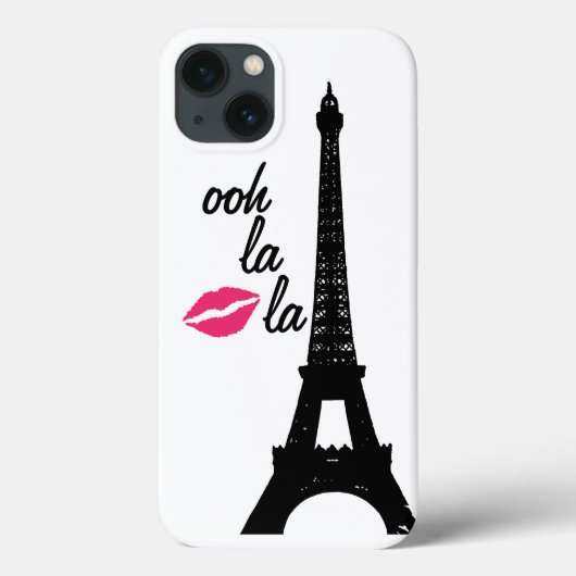 Oh la! iPhone-draagtas voor Eiffel Tower Case-Mate iPhone Case (Achterkant)