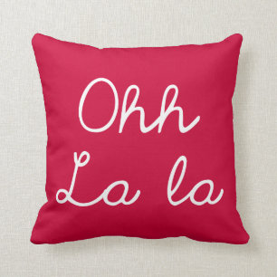 Oh La La - Cherry Pink Kussen