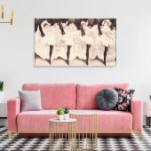 Oh La La La! Canvas Afdruk (Insitu (Woonkamer))