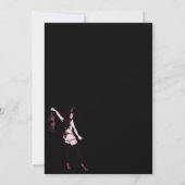 Oh La La Lingerie Invitation à la douche nuptiale (Dos)