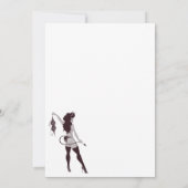 Oh La La Lingerie Invitation à la douche nuptiale (Dos)