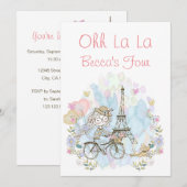 Oh La La Parijzenaar Kaart (Voorkant / Achterkant)