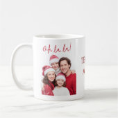 Oh La La Personalized Family Photo Mug (Gauche)