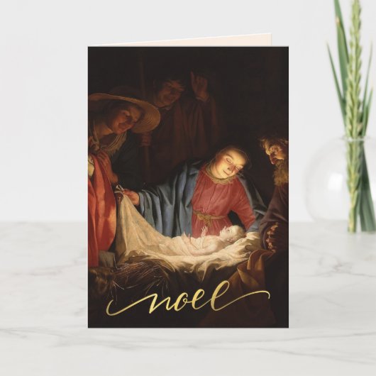 Oh, laat ons zijn vaderlijke kerst aanprijzen feestdagen kaart (Voorkant)