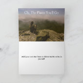 Oh, les endroits où vous irez - Carte de vœux (Intérieur)