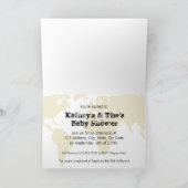 Oh les endroits vous irez ! - Invitation de baby (Intérieur)