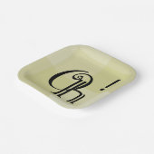 Oh! Leuke, moderne all-occasion verrassingsviering Papieren Bordje (Gebogen)