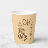 Oh Lordy Gobelet En Papier (Verso)