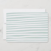 Oh ma fille, invitation à la fête baby shower (Dos)