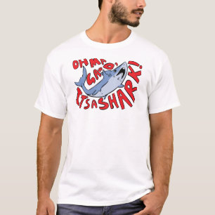 Oh Ma Gawd, het is een haai T-shirt