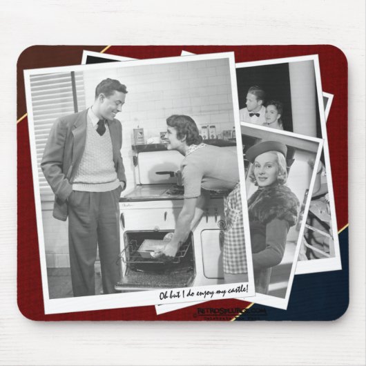 "Oh, maar ik geniet wel van mijn kasteel!" Muismat (Voorkant)