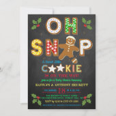 Oh Magnetisch! Gingerbrood Cookie Baby shower Kaart (Voorkant)