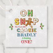 Oh Magnetisch! Gingerbrood Koekje Elke dag Bedankjes Labels (Voorkant)