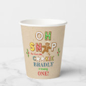 Oh Magnetisch! Gingerbrood Koekje Elke dag Papieren Bekers (Achterkant)