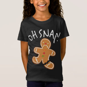 Oh Magnetisch! Gingerbrood Man Cookie Funny Broken T-shirt