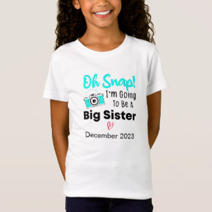 Oh Magnetisch! Ik word een grote zuster grote zust T-shirt