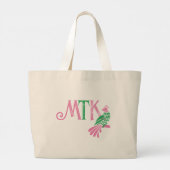 Oh Mah Jong! | Mah-Jongg Grote Tote Bag (Achterkant)
