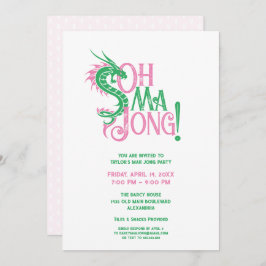 Oh Mah Jong! | Mah-Jongg Kaart