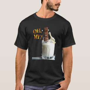 Oh Mijn chocolade Melk Grafisch Ontwerp T-shirt