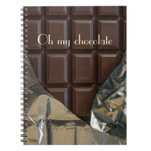 Oh mijn chocolade notitieboek