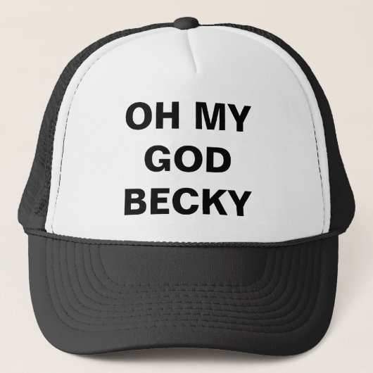 Oh mijn God Becky Trucker Pet (Voorkant)