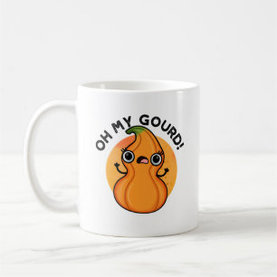 Oh Mijn Gourd Funny Veggie Pun Koffiemok