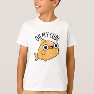 Oh Mijn Kabeljauw Grappige Vis Punt T-shirt