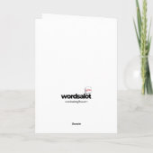 Oh, mijn kalebas! Halloween Kaart (Achterkant)