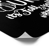 oh mijn kalebas het is herfst jullie allemaal Hall Poster (Hoek)