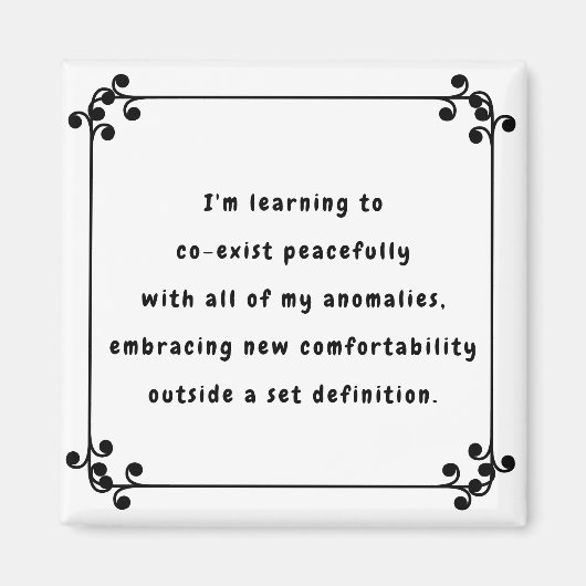 Oh, mijn mantra magneet (Voorkant)