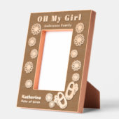 Oh mijn meisje Baby Gegraveerde Lijstjes (Links)