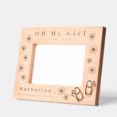 Oh mijn meisje Baby Gegraveerde Lijstjes (Links)