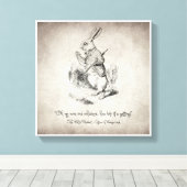 Oh mijn oren en whiskers canvas afdruk (Insitu (Houten vloer))