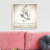 Oh mijn oren en whiskers canvas afdruk (Insitu (Woonkamer))