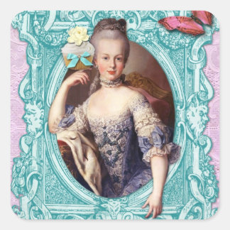 Oh! Mijn Parijs...... Vierkante Sticker